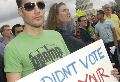 RetroScene: Prop. 8 Protest 2008 #4