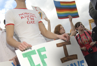 RetroScene: Prop. 8 Protest 2008 #19