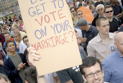 RetroScene: Prop. 8 Protest 2008 #21